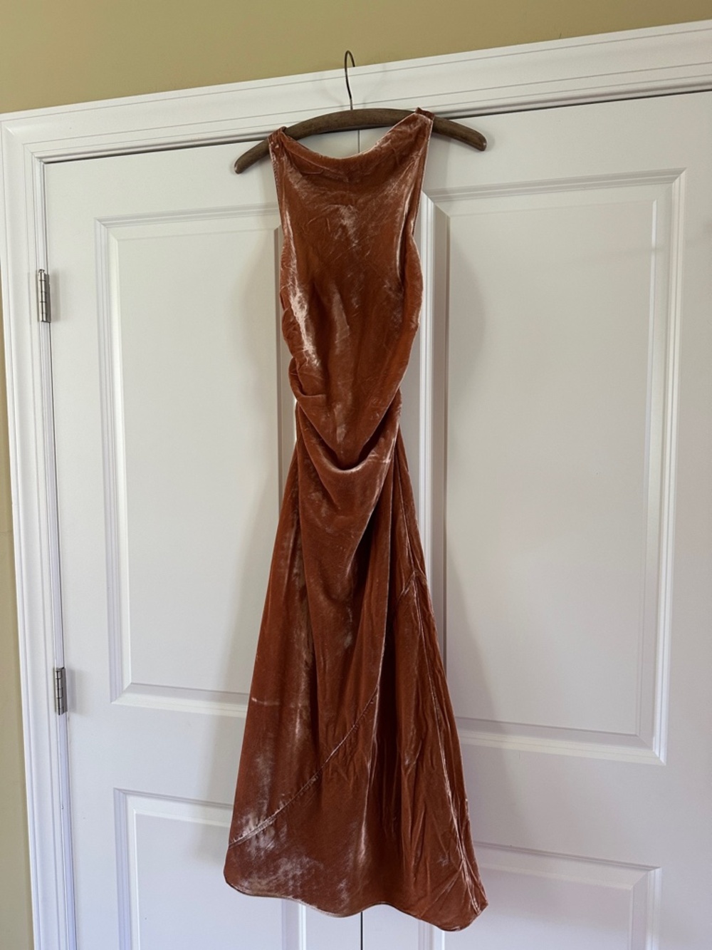 NWT Banana Republic Velvet Sleeveless Maxi Dress, Size 4